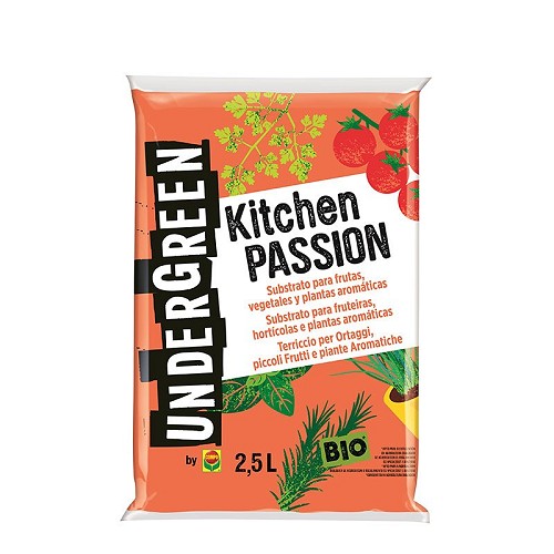 Kitchen Passion Substrato para frutas, vegetales y plantas aromáticas